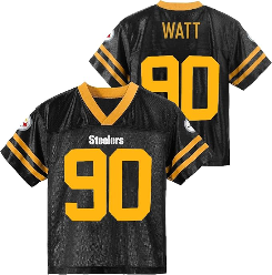 
                      
                        NFL PITTSBURGH STEELERS COLOR RUSH LIMITED JERSEY T.J. WATT BLACK #90
                      
                    