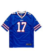 NFL BUFFALO BILLS HOME GAME JERSEY JOSH ALLEN #17