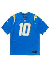 NFL LOS ANGLES CHARGERS HOME GAME JERSEY JUSTIN HERBERT #10