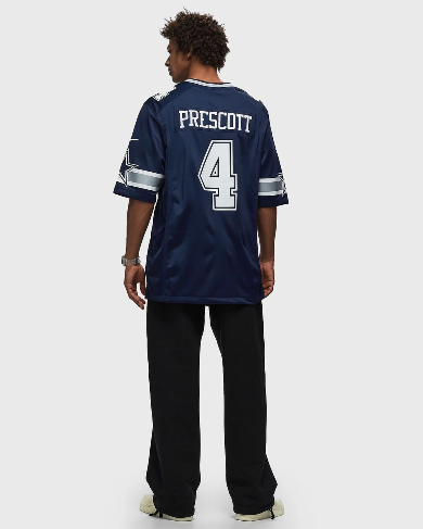 NFL DALLAS COWBOYS HOME GAME JERSEY DAK PRESCOTT #4