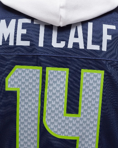 
                      
                        NFL SEATTLE SEAHAWKS HOME GAME JERSEY DK METCALF #14
                      
                    