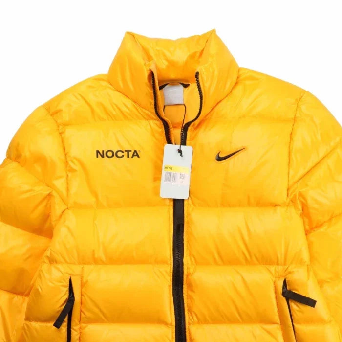 DRAKE X NK NOCTA PUFFER JACKET YELLOW