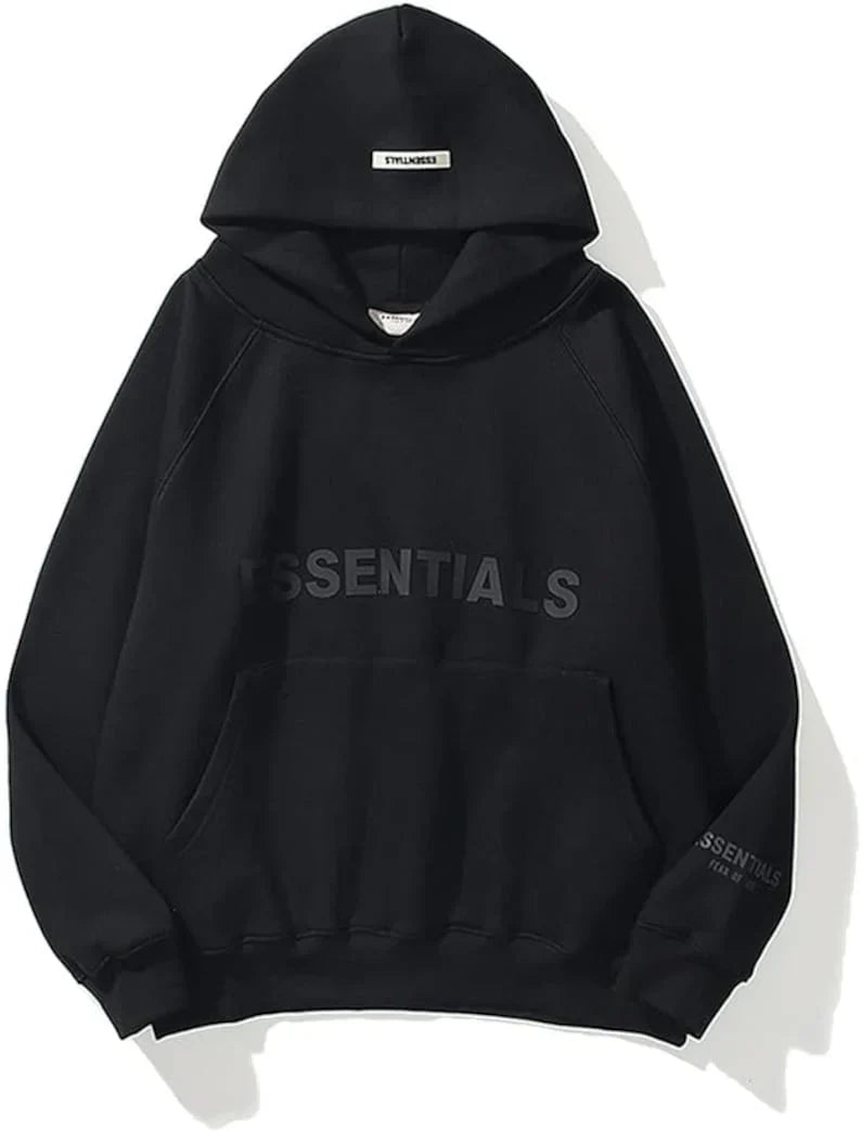 FEAR OF GOD ESSENTIALS HOODIE "BLACK"