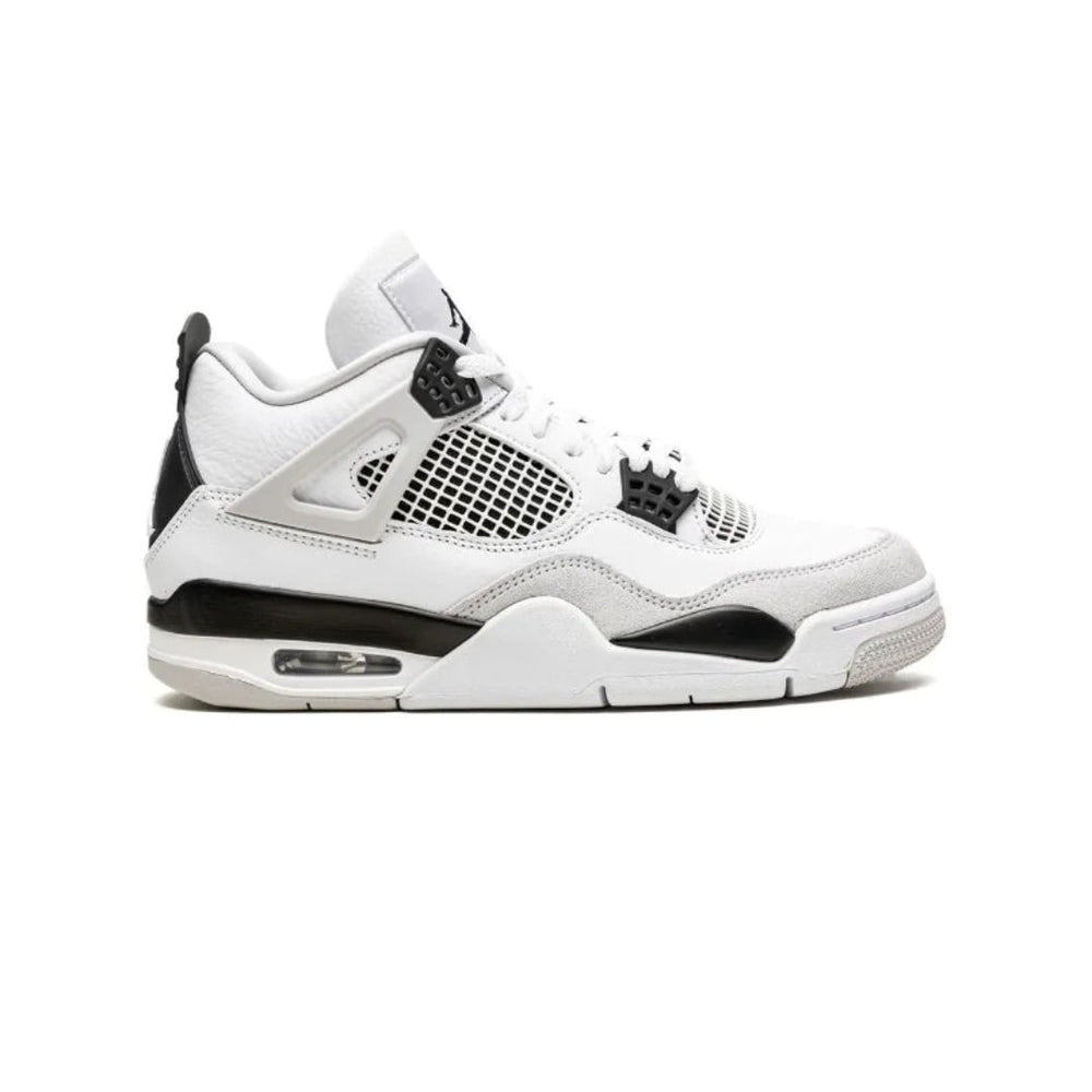 AIR JORDAN  4 RETRO "WHITE OREO " SNEAKERS