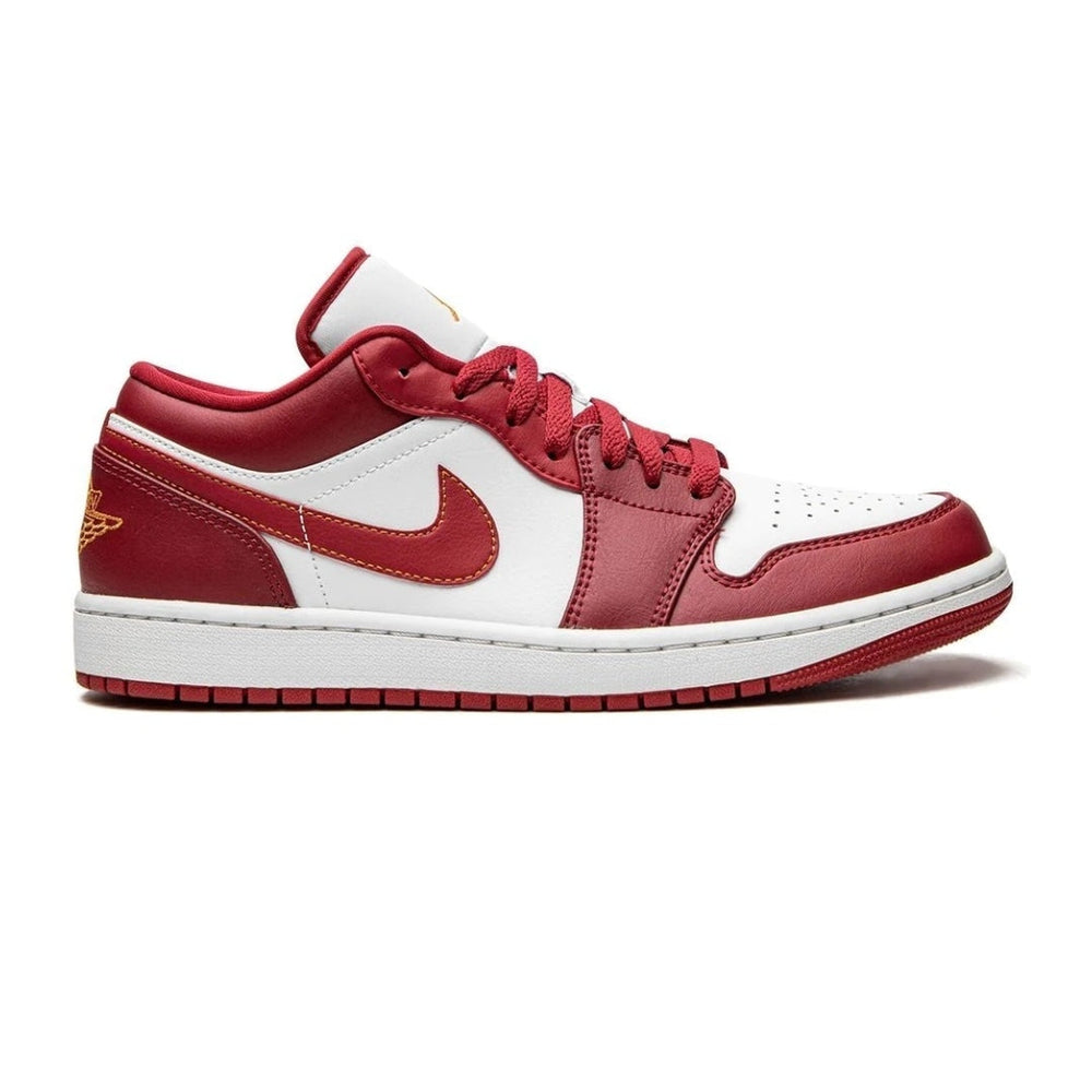 AIR JORDAN  1 LOW SNEAKERS  "CARDINAL RED"