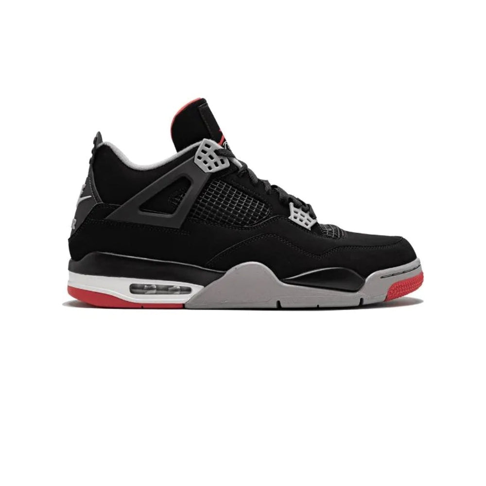 AIR JORDAN  4 RETRO "BRED 2019 RELEASE" SNEAKERS