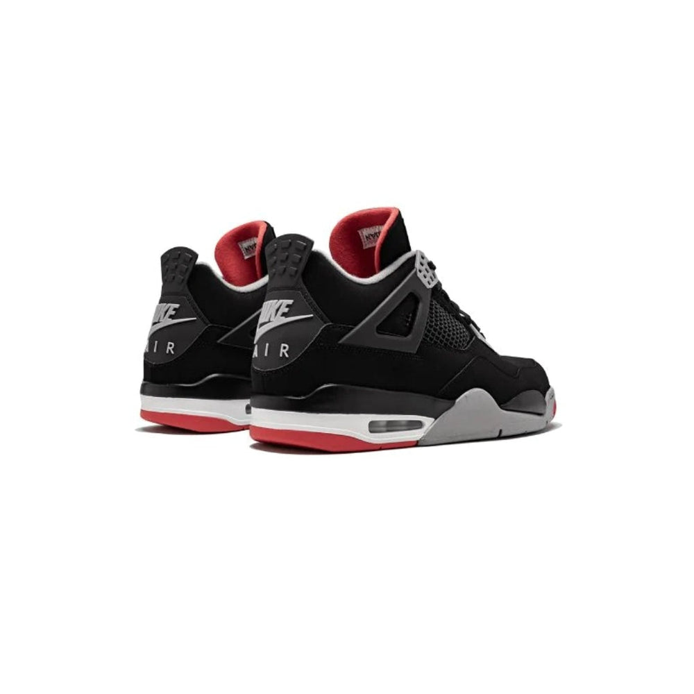 AIR JORDAN  4 RETRO "BRED 2019 RELEASE" SNEAKERS