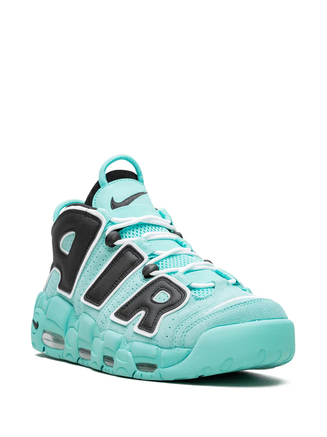 NIKE AIR MORE UPTEMPO 96 QS "LIGHT AQUA" SNEAKERS