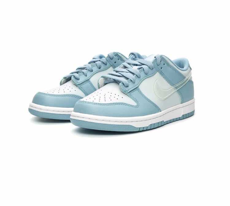 
                      
                        NIKE DUNK LOW CLEAR BLUE SWOOSH (GS)
                      
                    