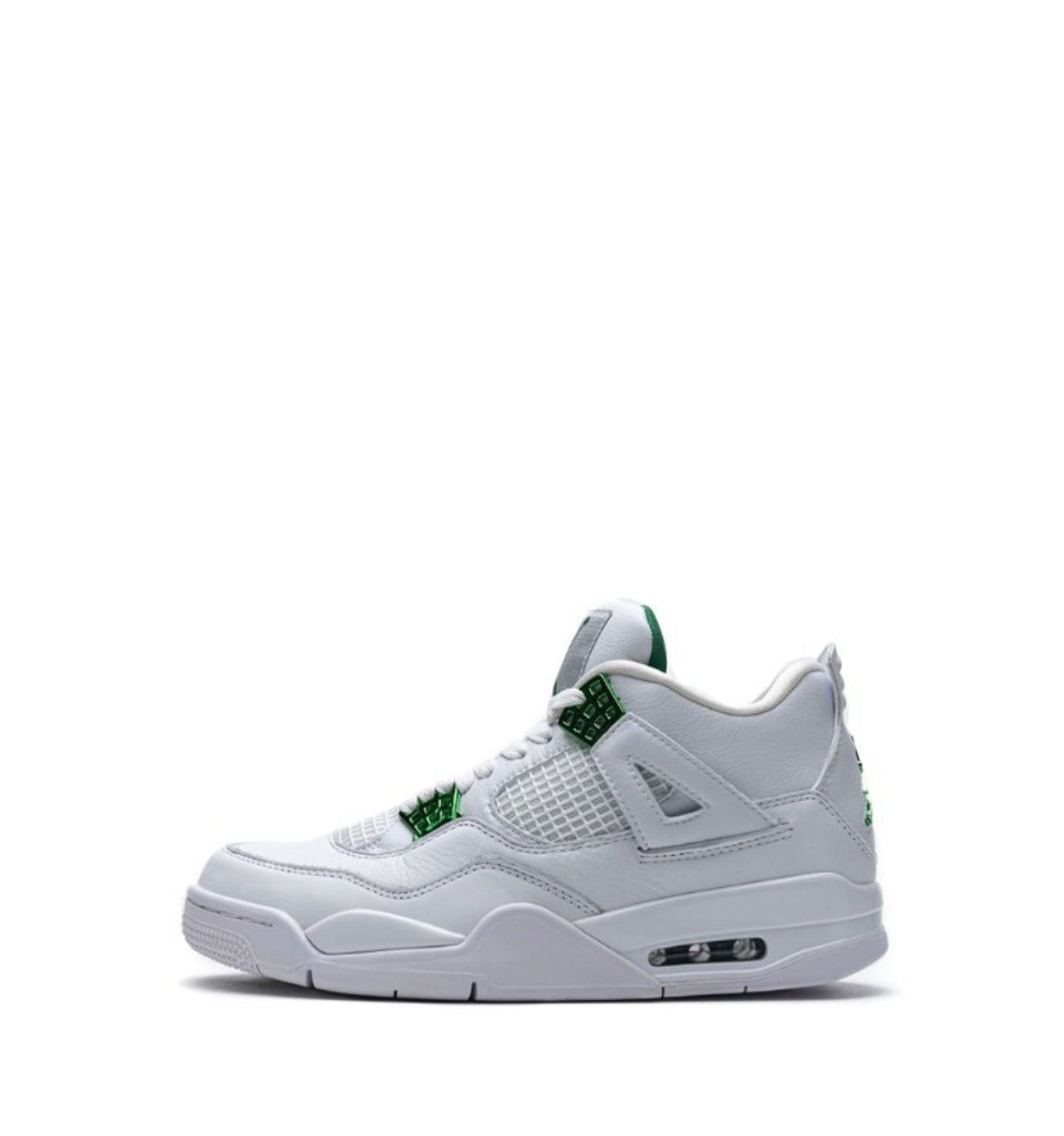 JORDAN 4 METALLIC GREEN